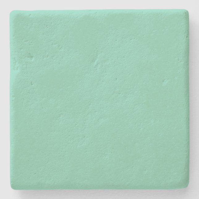 Posavasos De Piedra Verde turquesa (Anverso)