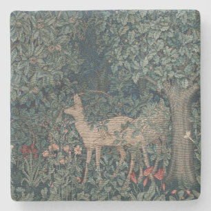 Posavasos De Piedra Verdor, Tapiz de la Era Victoriana por Henry Dearl