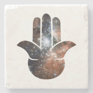 Posavasos De Piedra Vía Láctea Hamsa