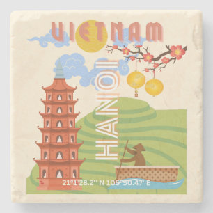 Posavasos De Piedra Viajes de Vietnam