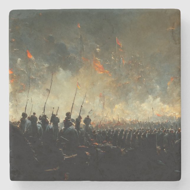 Posavasos De Piedra Victory (Anverso)