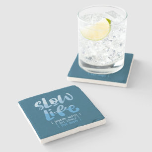 Posavasos De Piedra Vida lenta 2