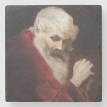 Viejo con abrigo rojo (Papá Noel) (Navidad)