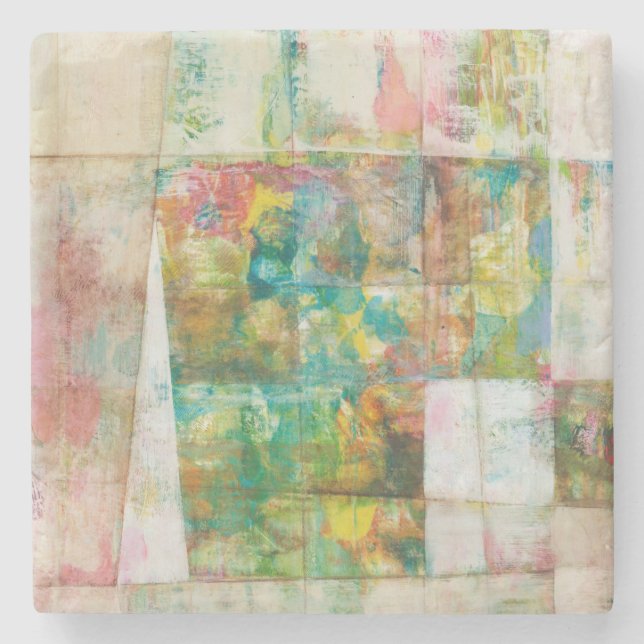 Posavasos De Piedra Vigila un boom IV (Anverso)