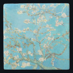 Posavasos De Piedra Vincent van Gogh - Almond Blossom<br><div class="desc">Florecimiento de almendras / Ramas con flores de almendra - Vincent van Gogh,  aceite sobre lienzo,  1890</div>