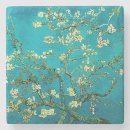 Posavasos De Piedra Vincent Van Gogh Blossoming Almond Tree Floral Art