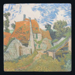 Posavasos De Piedra Vincent van Gogh - Calle de Auvers-sur-Oise<br><div class="desc">Calle de Auvers-sur-Oise - Vincent van Gogh,  Oil on Canvas,  1890 en Auvers-sur-Oise</div>