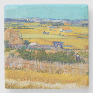 Posavasos De Piedra Vincent van Gogh - Cosecha en La Crau