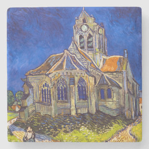 Posavasos De Piedra Vincent van Gogh - La Iglesia en Auvers