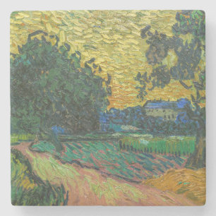 Posavasos De Piedra Vincent van Gogh - Paisaje en Crepúsculo