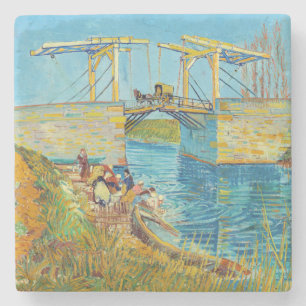Posavasos De Piedra Vincent van Gogh - Puente de Langlois en Arles #1