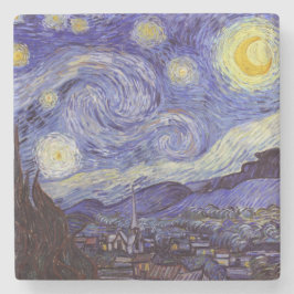 Posavasos De Piedra Vincent Van Gogh Starry Night Vintage Bella Artes