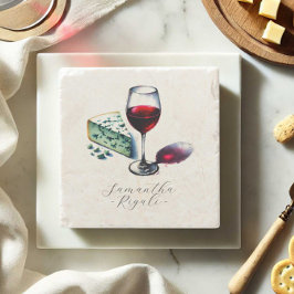 Posavasos De Piedra Viñedo de Favores Personalizados