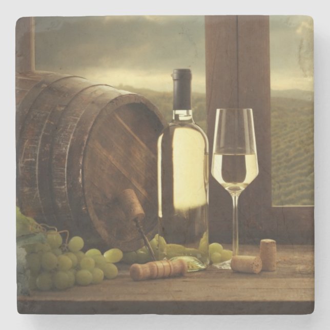 Posavasos De Piedra Vino (Anverso)
