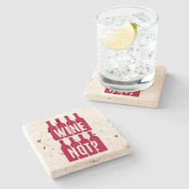 Posavasos De Piedra Vino no