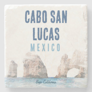 Posavasos De Piedra Vintage del Arco de Agua Cabo San Lucas México