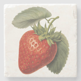 Posavasos De Piedra Vintage Strawberry