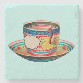 POSAVASOS DE PIEDRA VINTAGE TEACUP STONE COASTER