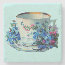 VINTAGE TEACUP STONE COASTER