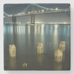 Posavasos De Piedra Virutas a lo largo del Embarcadero, San Francisco