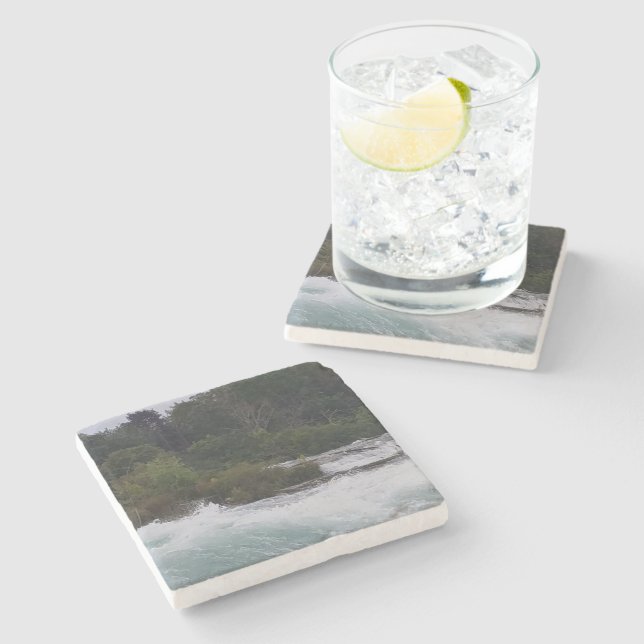 Posavasos De Piedra Visita turística a las cataratas del Niágara (Lateral)