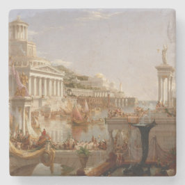 Posavasos De Piedra Vista del Imperio Romano (Consumo del Imperio)