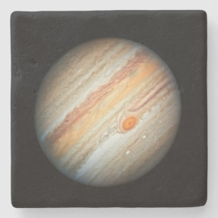 Posavasos De Piedra Vista del planeta Júpiter (Telescopio Hubble)