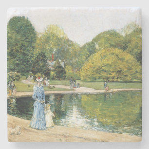 Posavasos De Piedra Vista histórica de Central Park (Nueva York)