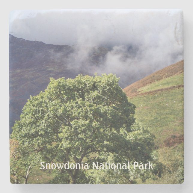 POSAVASOS DE PIEDRA VISTAS DE GALES (Anverso)