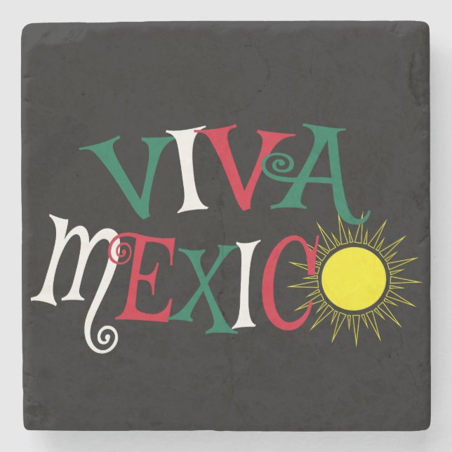 Posavasos De Piedra Viva México (Anverso)
