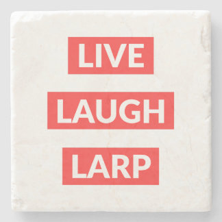 Posavasos De Piedra Vive Ríe Larp