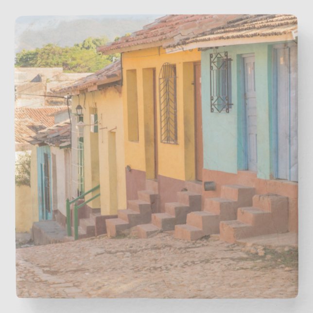 Posavasos De Piedra Viviendas residenciales, Trinidad, Cuba (Anverso)