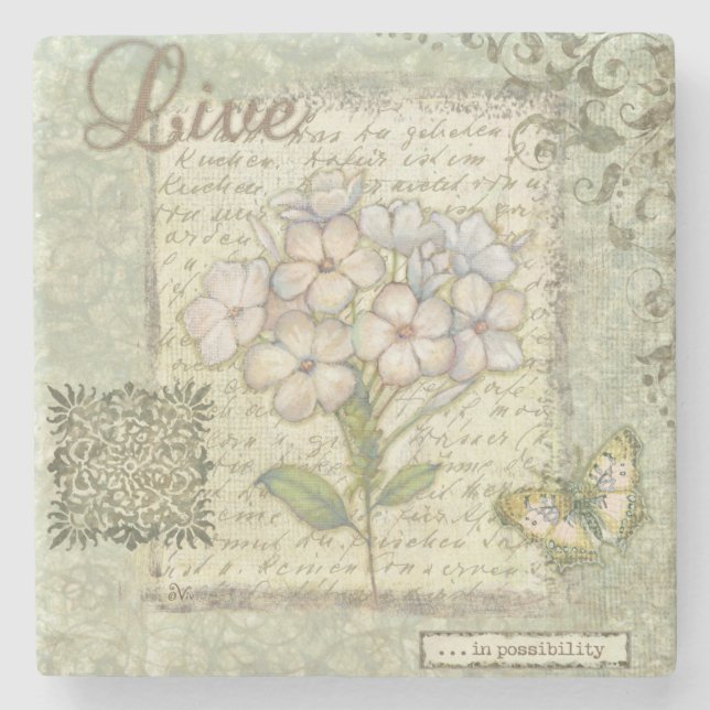 Posavasos De Piedra Vivo (Anverso)