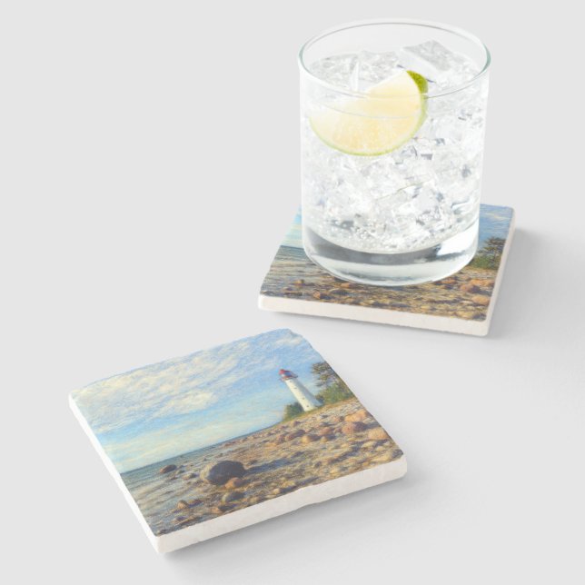 Posavasos De Piedra Vormsi Stillness (Lateral)