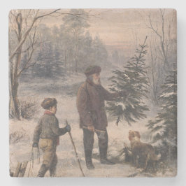 Posavasos De Piedra Vorweihnacht | F Kruger| Navidades de Alemania