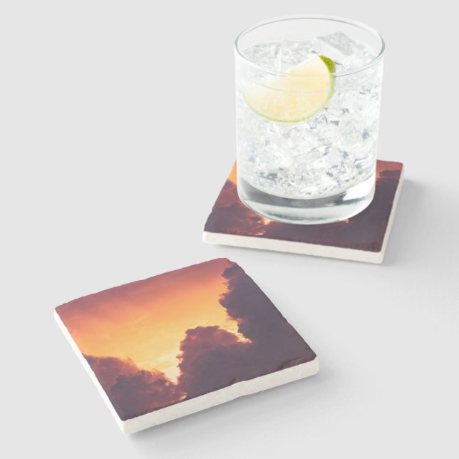 Posavasos De Piedra w en el clima (Lateral)