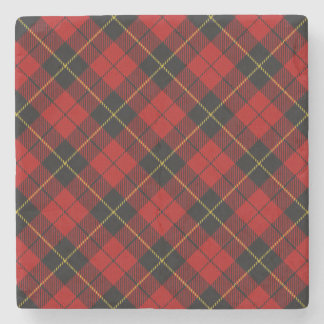 Posavasos De Piedra Wallace Tartan
