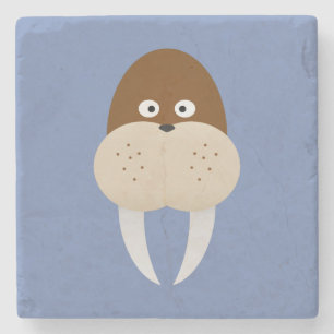 Posavasos De Piedra Walrus