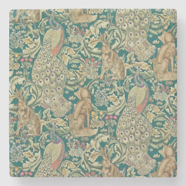 Posavasos De Piedra Walter Morris "Forest" (Anverso)