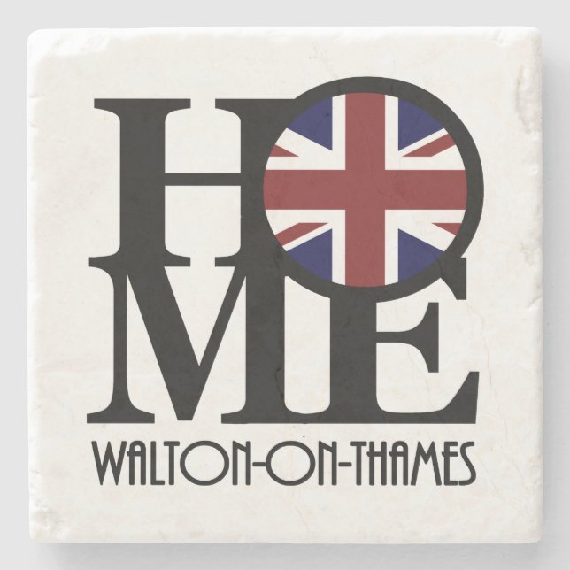 Posavasos De Piedra Walton-On-Thames (Anverso)