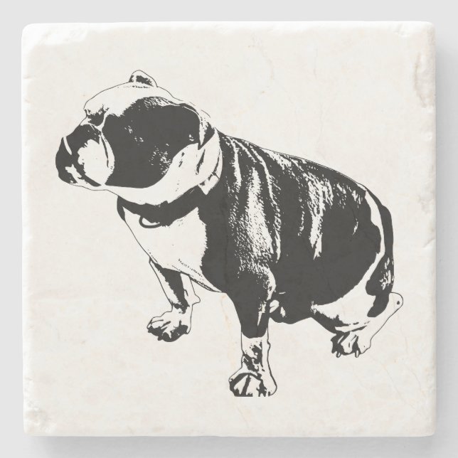 Posavasos De Piedra Weight Held in Place (Anverso)