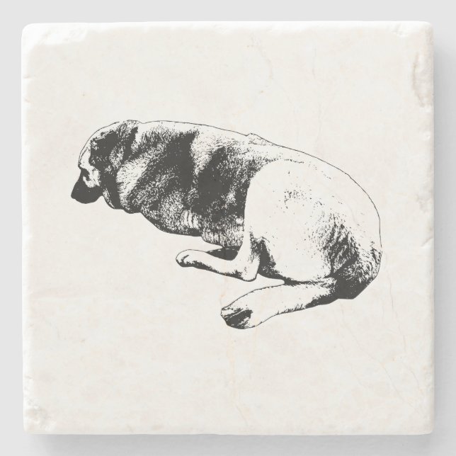 Posavasos De Piedra Weight Pressed Into Peace (Anverso)