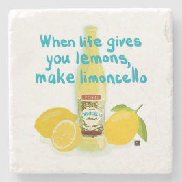 Posavasos De Piedra When Life Gives You Lemons - Make Limoncello