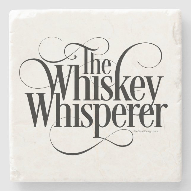 Posavasos De Piedra Whisper (Anverso)