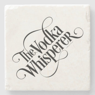 Posavasos De Piedra Whisperer de la vodka