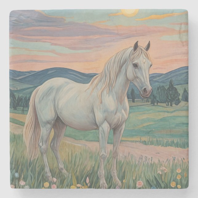 Posavasos De Piedra Wild Serenade (Anverso)