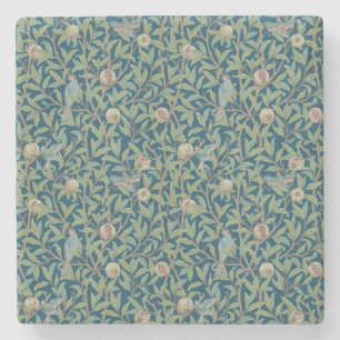 Posavasos De Piedra William Morris "Ave y granada"