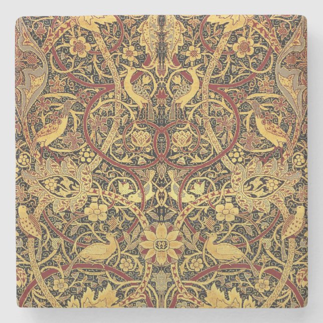 Posavasos De Piedra William Morris Bullerswood Faux Tapestry (Anverso)
