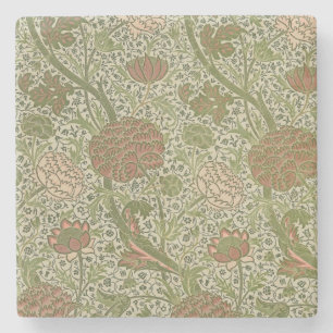 Posavasos De Piedra William Morris Cray Sage Flor de Floral Botánico