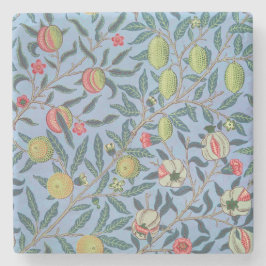 POSAVASOS DE PIEDRA WILLIAM MORRIS "POMEGRANATE" DISEÑO COASTER DE PIE